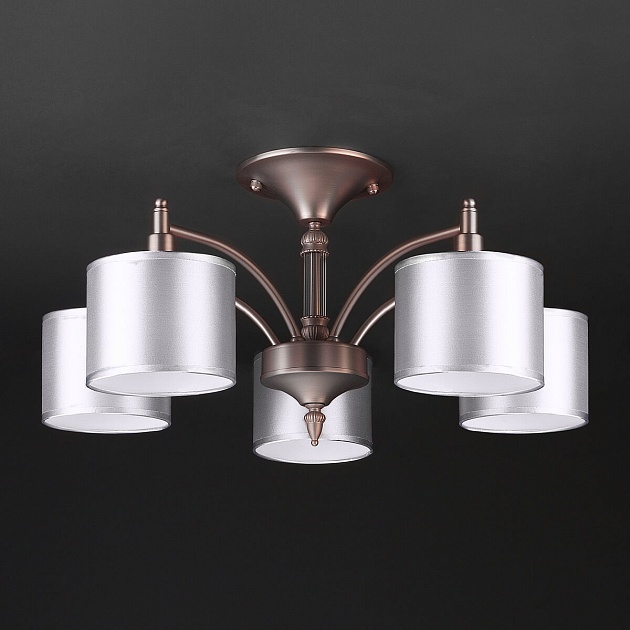 Подвесная люстра Eurosvet 60080/5 сатин-никель Фото № 4