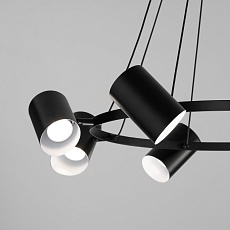 Подвесная люстра Eurosvet Splay 70147/8 черный 1