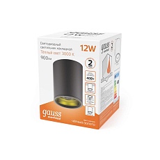 Потолочный светодиодный светильник Gauss Overhead HD008 1