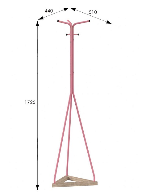 Напольная вешалка Мебелик Галант 213 007144 Фото № 3