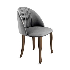 Стул Sheffilton SHT-ST35-1/S122 угольно-серый/темный орех/черный муар 6784234302