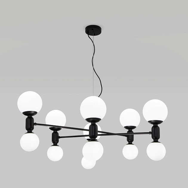 Подвесная люстра Eurosvet Bubble 30182 черный Фото № 1