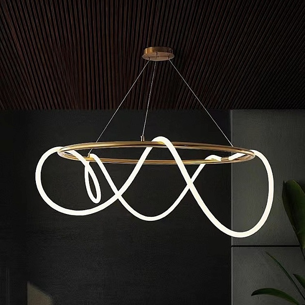 Подвесная люстра Lightera Nyasa LE217L-60G WIFI изображение 4 Подвесная люстра Lightera Nyasa LE217L-60G WIFI Фото № 4