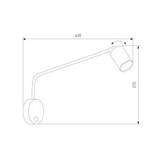 Спот TK Lighting 4743 Logan Black 1