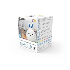 Настольный светодиодный детский ночник Gauss кролик NN301 4