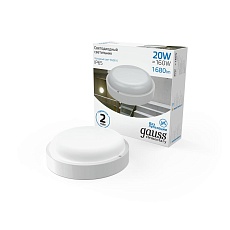 Настенно-потолочный светодиодный светильник Gauss Elementary 126411320 3