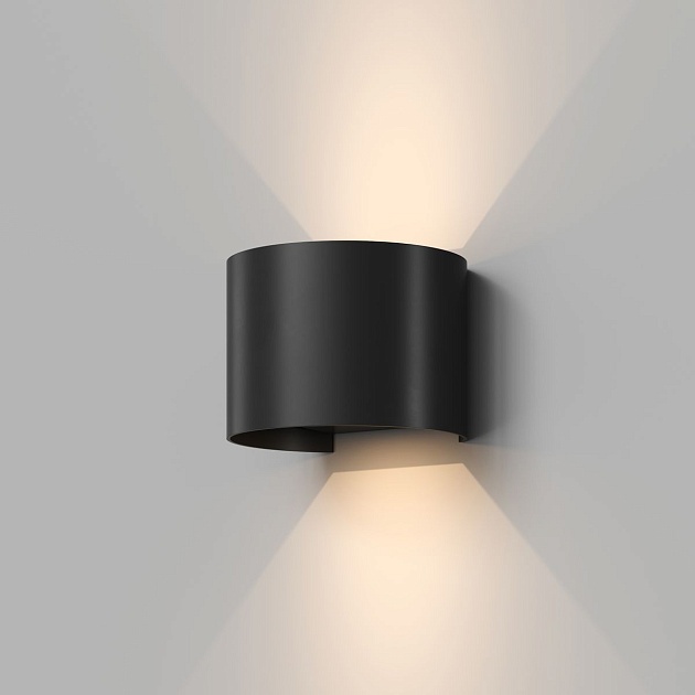 Уличный настенный светодиодный светильник Denkirs Malbec DK9771-BK Фото № 1