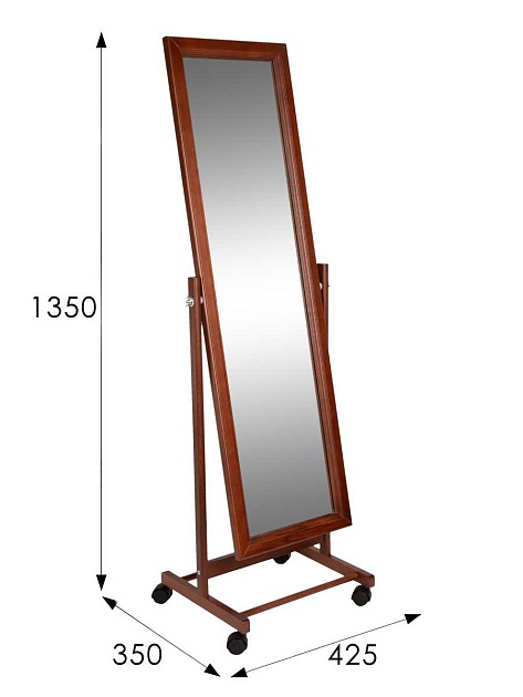 Зеркало напольное Мебелик BeautyStyle 27 008674 изображение 3 Зеркало напольное Мебелик BeautyStyle 27 008674 Фото № 3
