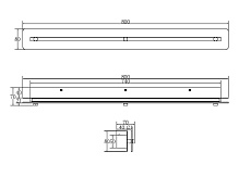 Настенный светодиодный светильник Maytoni Maya P091WL-L21CH3K 2