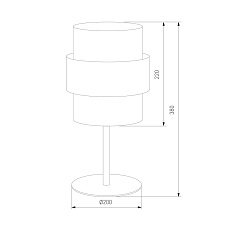 Настольная лампа TK Lighting 5404 Calisto 1