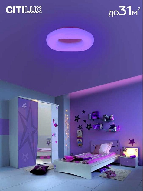 Потолочный светодиодный светильник Citilux Стратус Смарт CL732A800G Фото № 12