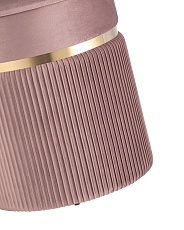 Пуф Stool Group Миранда с ящиком велюр розовый 19B352VA-8167-30 4