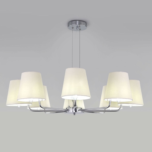 Подвесная люстра Eurosvet Amaretto 60155/8 хром Фото № 1