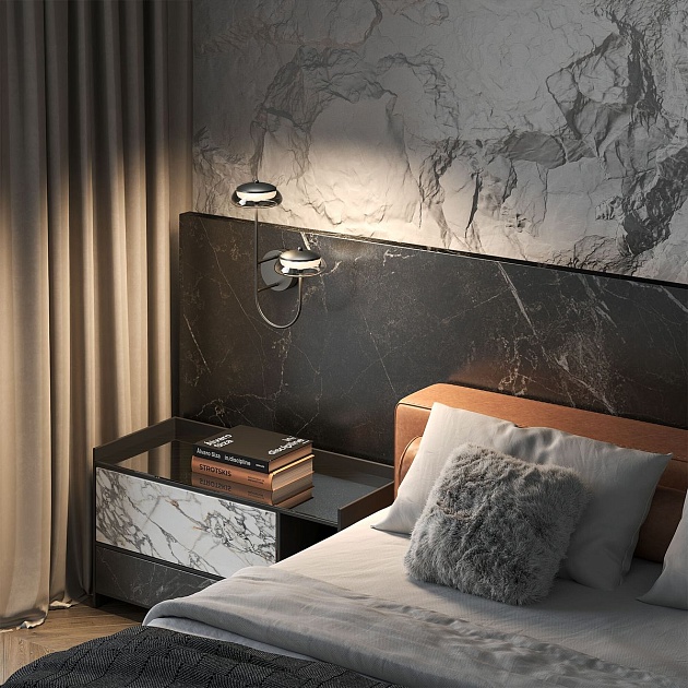 Бра Eurosvet Fungo 50388/2 LED черный изображение 6 Бра Eurosvet Fungo 50388/2 LED черный Фото № 6