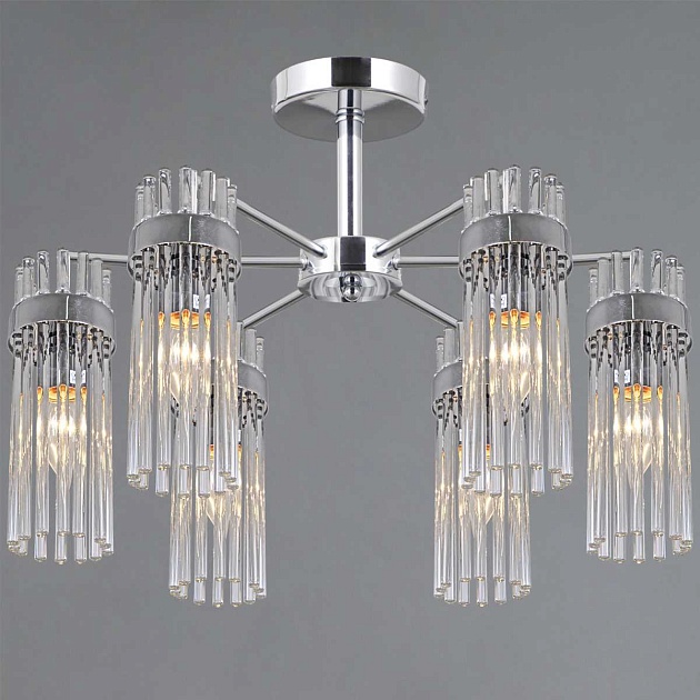 Светильник потолочный Illumico IL0761-6CSQ-25 CR GENOA изображение 1 Светильник потолочный Illumico IL0761-6CSQ-25 CR GENOA Фото № 1