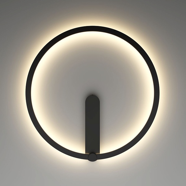 Настенный светодиодный светильник Denkirs Round DK5035-BK изображение 6 Настенный светодиодный светильник Denkirs Round DK5035-BK Фото № 6