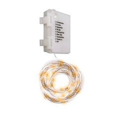 Светодиодная гирлянда ФАZA роса жёлтая DC-G03-120Y