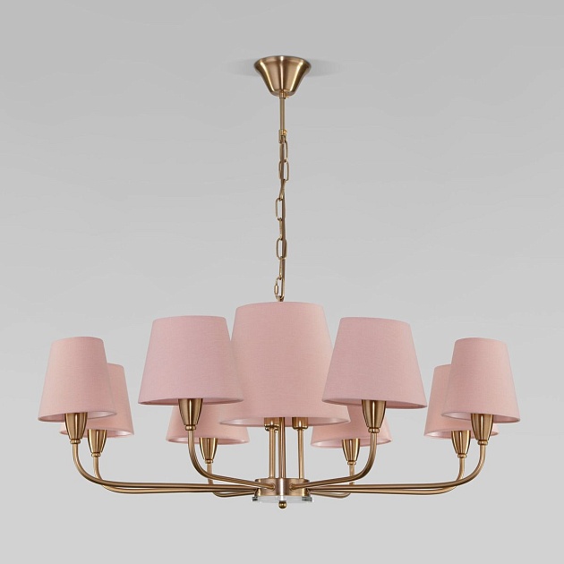 Подвесная люстра Eurosvet Milos 60154 латунь Фото № 1