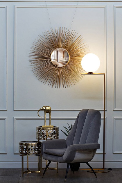 Журнальный стол Garda Decor 13RXFS5080L-Gold Фото № 7