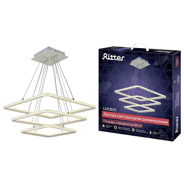 Потолочная люстра Ritter LUCIDO 51646 4 Фото № 1