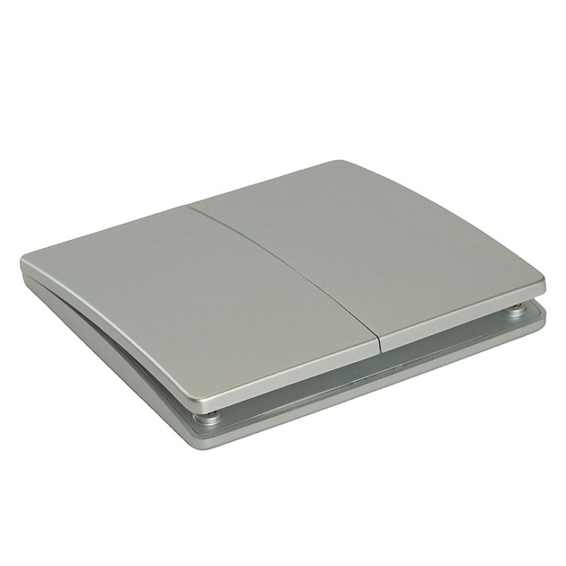 Выключатель двухклавишный беспроводной Feron Smart серебро TM92 51030 Фото № 7