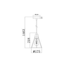 Подвесной светильник Vele Luce Storm VL6136P01 2