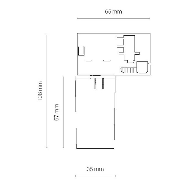 Адаптер для трековой системы Nowodvorski Cameleon 8281 Фото № 2