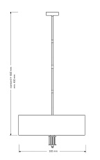 Подвесная люстра KUTEK MOOD Seti SET-ZWD-4(Z) 1