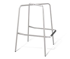 Барный стул Sheffilton SHT-ST35-1/S29 угольно-серый/хром лак 3514032102 5