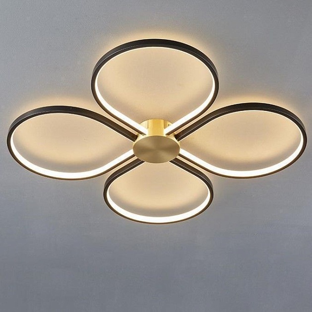 Потолочная светодиодная люстра Romatti Kobo Trini PT81055L-4B изображение 1 Потолочная светодиодная люстра Romatti Kobo Trini PT81055L-4B Фото № 1