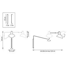 Бра Loft Lightstar 765647 2