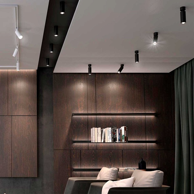 Трековый однофазный светильник Novotech Port Slim 370860 Фото № 5