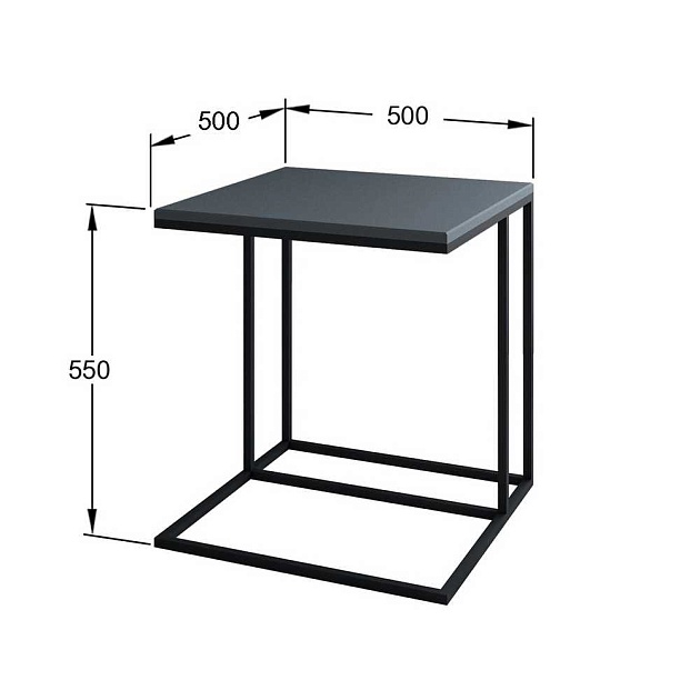 Приставной стол Мебелик Эгрет 002239 Фото № 3