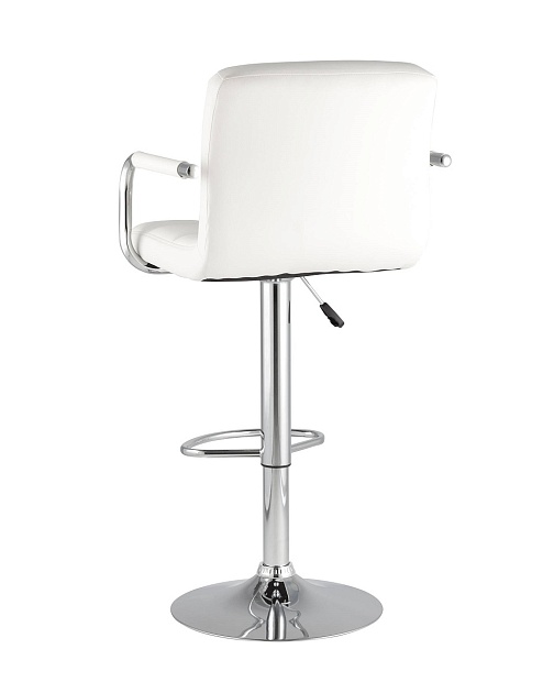Барный стул Stool Group Малави белый BC-V003 white изображение 4 Барный стул Stool Group Малави белый BC-V003 white Фото № 4