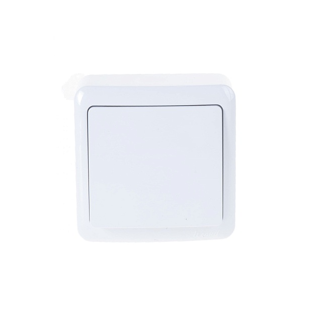 Выключатель Lezard Viola белый 751-0200-100 изображение 1 Выключатель Lezard Viola белый 751-0200-100 Фото № 1