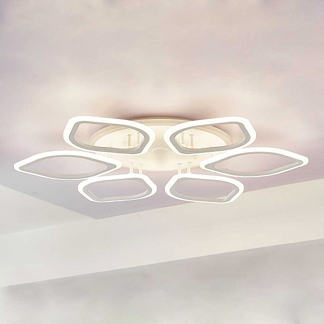 Потолочная светодиодная люстра Citilux Ромби Смарт CL236A160E Фото № 3