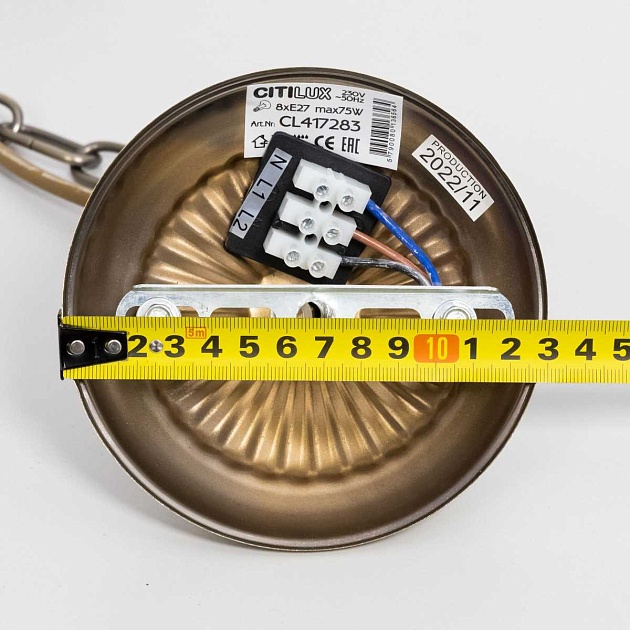 Подвесная люстра Citilux Франческа CL417283 Фото № 7