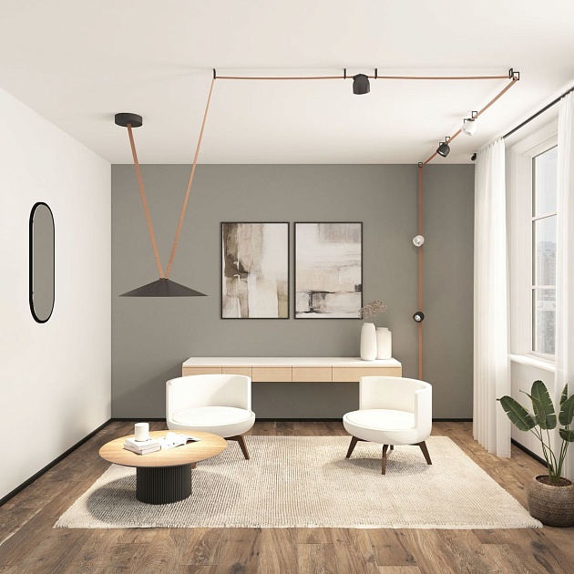 Трековый светодиодный светильник Denkirs Belty Spot DK5540-BK Фото № 7