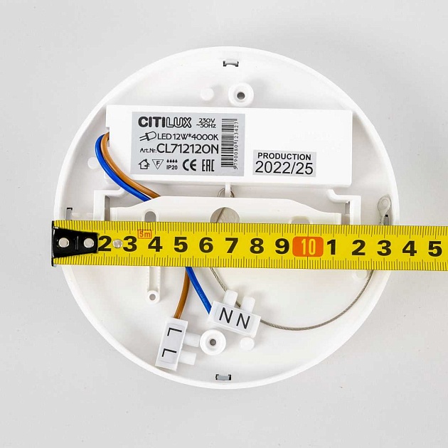 Накладной светодиодный светильник Citilux Тао CL712120N изображение 3 Накладной светодиодный светильник Citilux Тао CL712120N Фото № 3