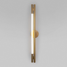 Настенный светодиодный светильник Eurosvet Talus 50265 LED латунь 1