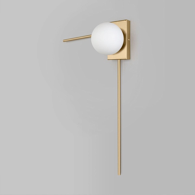 Настенный светильник Eurosvet Fredo 40034/1 латунь изображение 1 Настенный светильник Eurosvet Fredo 40034/1 латунь Фото № 1