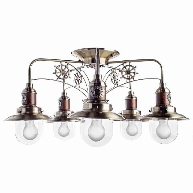 Потолочная люстра Arte Lamp Sailor A4524PL-5AB изображение 1 Потолочная люстра Arte Lamp Sailor A4524PL-5AB Фото № 1