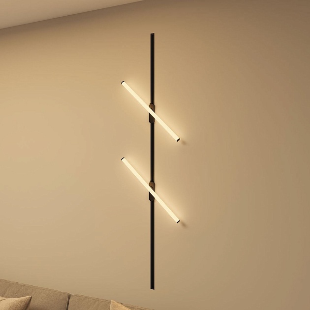 Трековый светодиодный светильник Denkirs Strom DK6638-BK Фото № 5