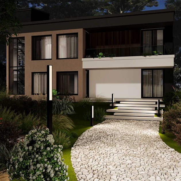 Садово-парковый светильник Maytoni Outdoor O470FL-L40GF3K изображение 3 Садово-парковый светильник Maytoni Outdoor O470FL-L40GF3K Фото № 3