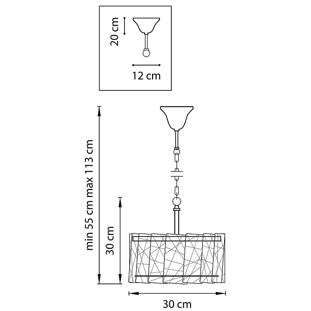 Подвесной светильник Lightstar Varese 731034 Фото № 9