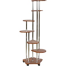 Подставка для цветов Калифорния Шестерочка орех 5508278905