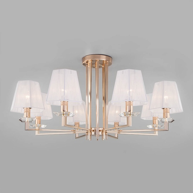 Потолочная люстра Eurosvet Alegria 60114/8 золото Фото № 1