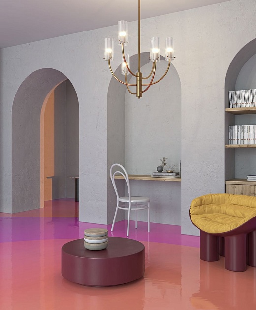 Подвесная люстра Maytoni Arco MOD223PL-08BS изображение 7 Подвесная люстра Maytoni Arco MOD223PL-08BS Фото № 7