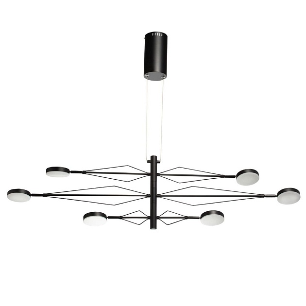 Подвесная светодиодная люстра De Markt Гэлэкси 632017206 Фото № 1