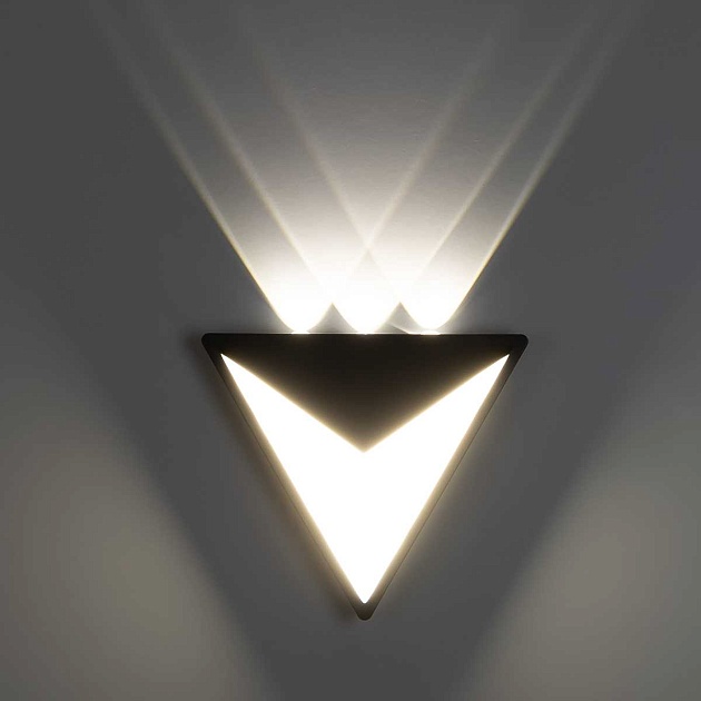 Уличный настенный светодиодный светильник Citilux Domus CLU0804BK Фото № 11